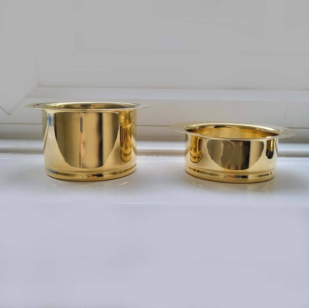 InSinkerator Evolution 750SR POLISHED VIRGIN BRASS food waste disposer