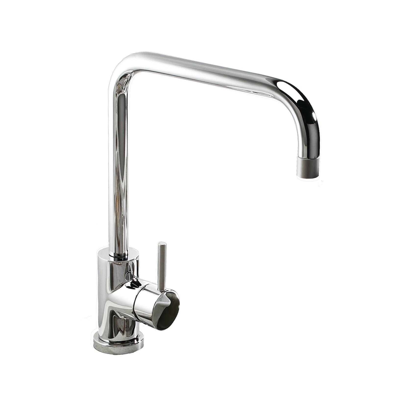 Alveus Delfino Chrome, kitchen mixer tap - Olif