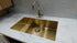 Alveus Delfino Gold, kitchen mixer tap, Monarch collection - Olif