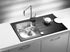 Alveus Glassix 10, inset sink, glass/ stainless steel - Olif