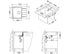 Alveus Line 110, inset sink, satin finish - Olif