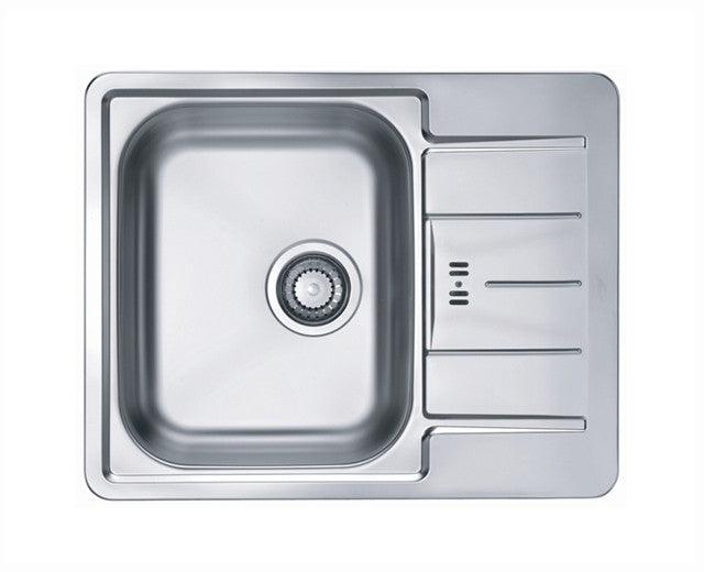 Alveus Line 60, inset sink, satin finish - Olif