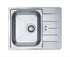 Alveus Line 60, inset sink, satin finish - Olif