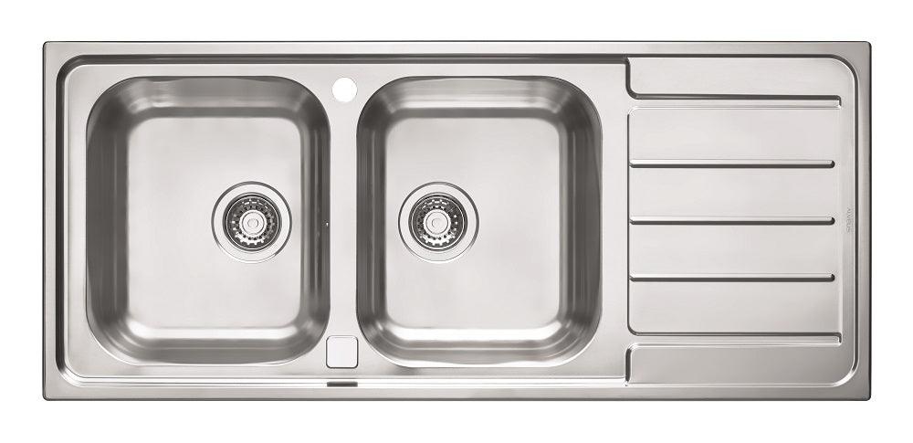 Alveus Line Maxim 100, flush or flat-mount sink - Olif