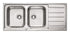 Alveus Line Maxim 100, flush or flat-mount sink - Olif