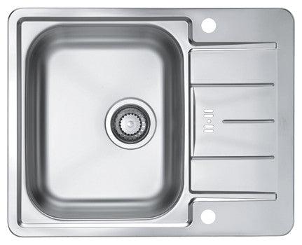 Alveus Line Maxim 60, inset sink, satin finish - Olif
