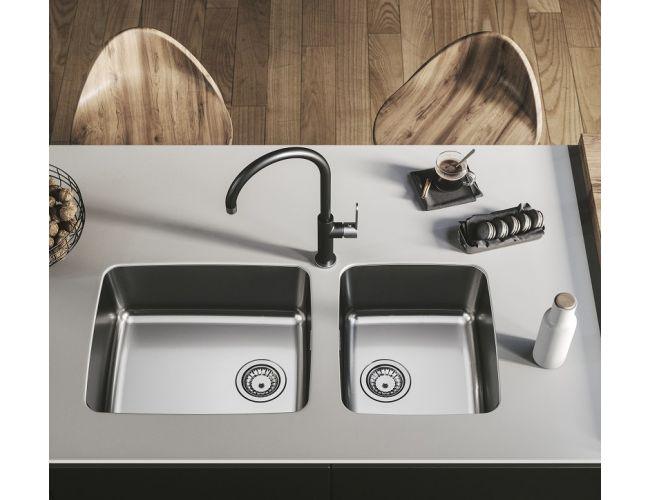 Alveus Luno 30 undermount sink - Olif