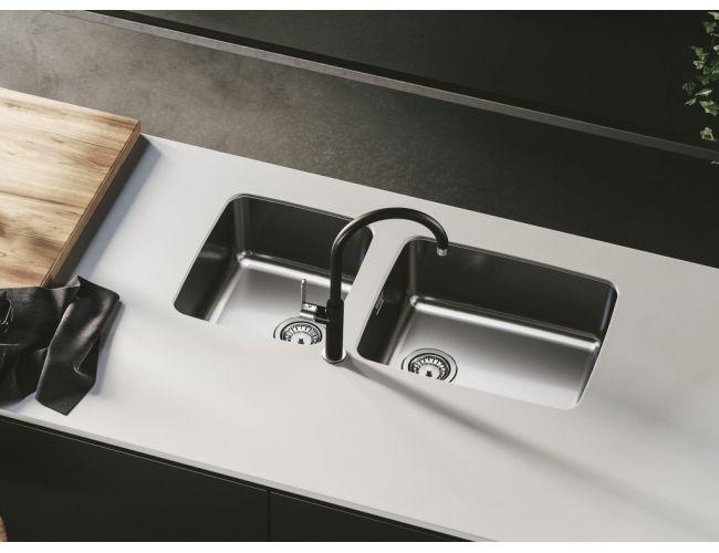 Alveus Luno 40 undermount sink - Olif