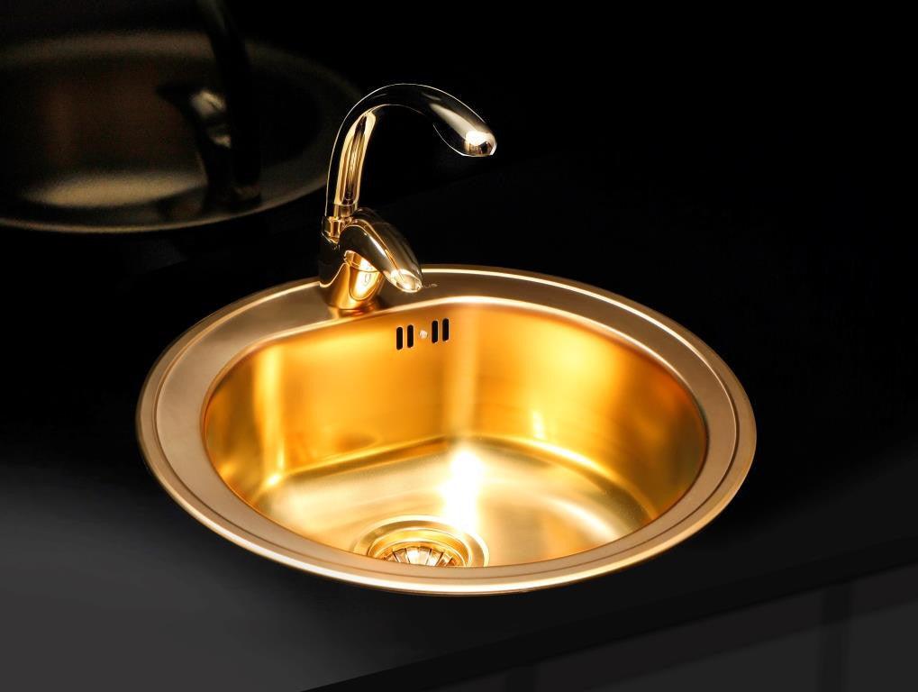 Alveus Monarch Form 30 Bronze, inset sink - Olif