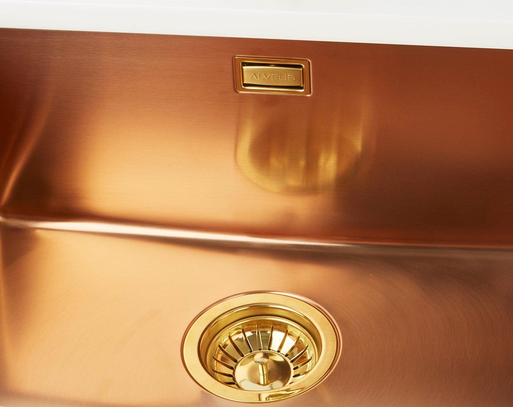 Alveus Monarch Kombino 50 Copper MIX & MATCH sink - Olif