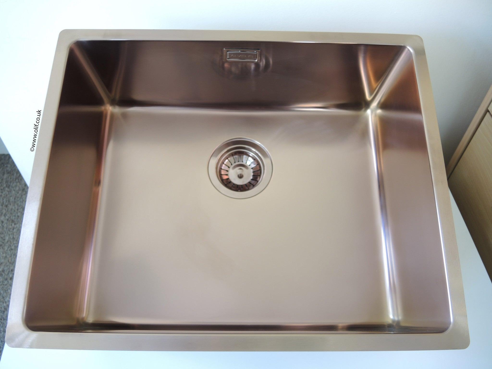 Alveus Monarch Kombino 50 Copper, topmount/undermount sink - Olif