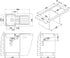 Alveus Monarch Line 10 Gold, inset sink - Olif