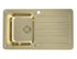 Alveus Monarch Line 20 Gold, inset sink - Olif