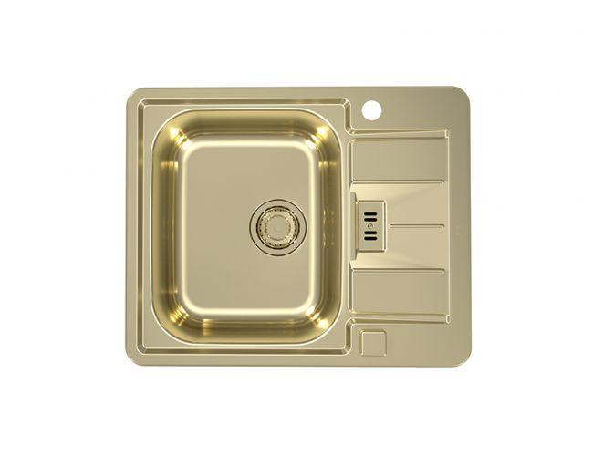 Alveus Monarch Line 60 Gold, inset sink - Olif