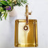 Alveus Monarch Quadrix 20 Gold, flush/slim/undermount sink - Olif