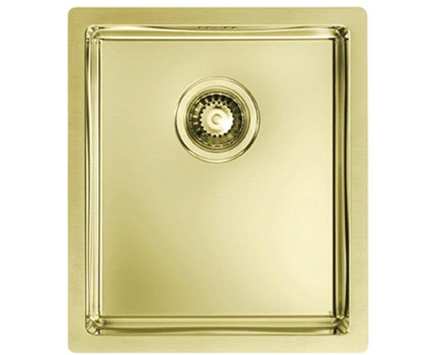 Alveus Monarch Quadrix 20 Gold, flush/slim/undermount sink - Olif