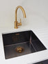 Alveus Monarch Quadrix 30 Anthracite, flush/slim/undermount sink - Olif