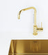Alveus Monarch Quadrix 30 Gold, flush/slim/undermount sink - Olif