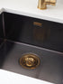 Alveus Monarch Quadrix 50 Anthracite, flush/slim/undermount sink - Olif