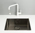 Alveus Monarch Quadrix 50 Anthracite, flush/slim/undermount sink - Olif