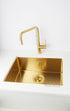 Alveus Monarch Quadrix 50 Gold, flush/slim/undermount sink - Olif