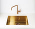 Alveus Monarch Quadrix 50 Gold MIX & MATCH sink - Olif