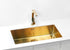 Alveus Monarch Quadrix 60 Bronze, flush/slim/undermount sink - Olif