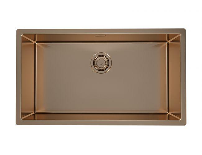 Alveus Monarch Quadrix 60 Copper, topmount/undermount sink - Olif