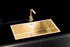 Alveus Monarch Quadrix 60 Gold, flush/slim/undermount sink - Olif