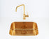 Alveus Monarch Variant 10 Bronze, undermount sink - Olif
