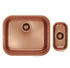 Alveus Monarch Variant 110 Copper, undermount sink - Olif