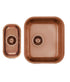 Alveus Monarch Variant 110 Copper, undermount sink - Olif