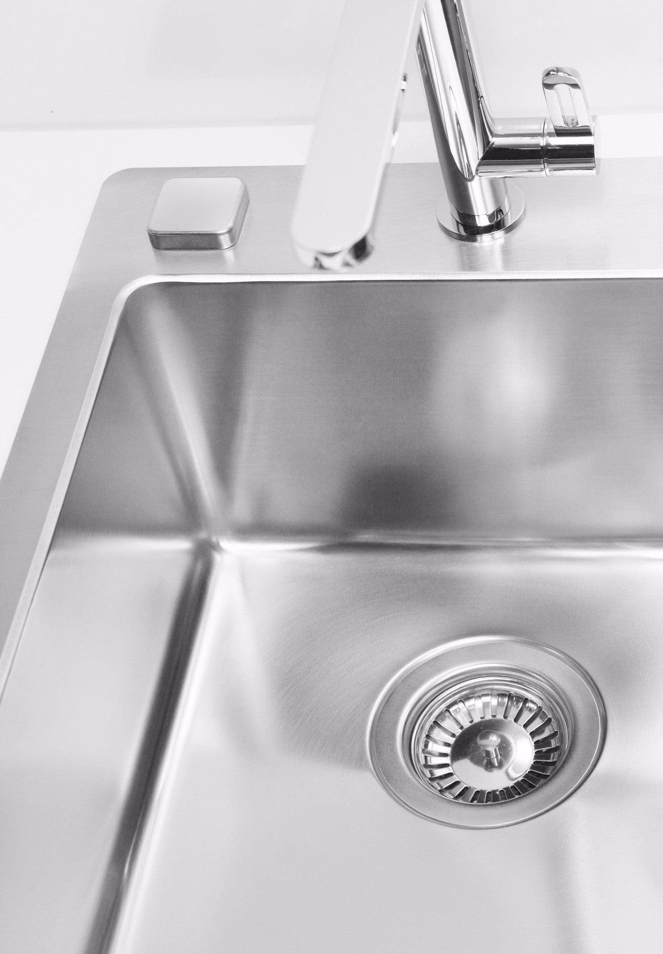 Alveus Pure 10, flush or flat-mount sink - Olif