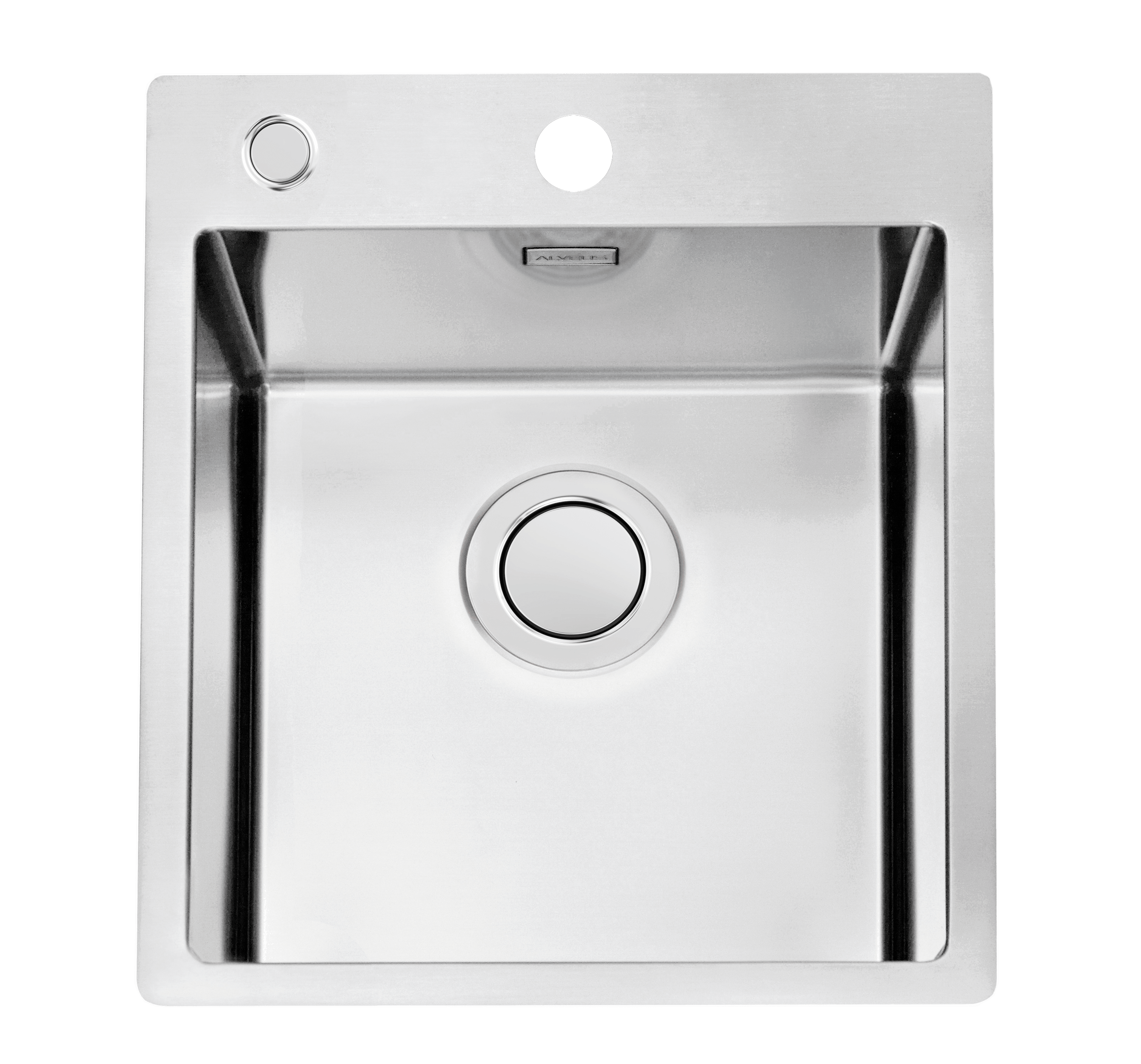 Alveus Pure 10, flush or flat-mount sink - Olif