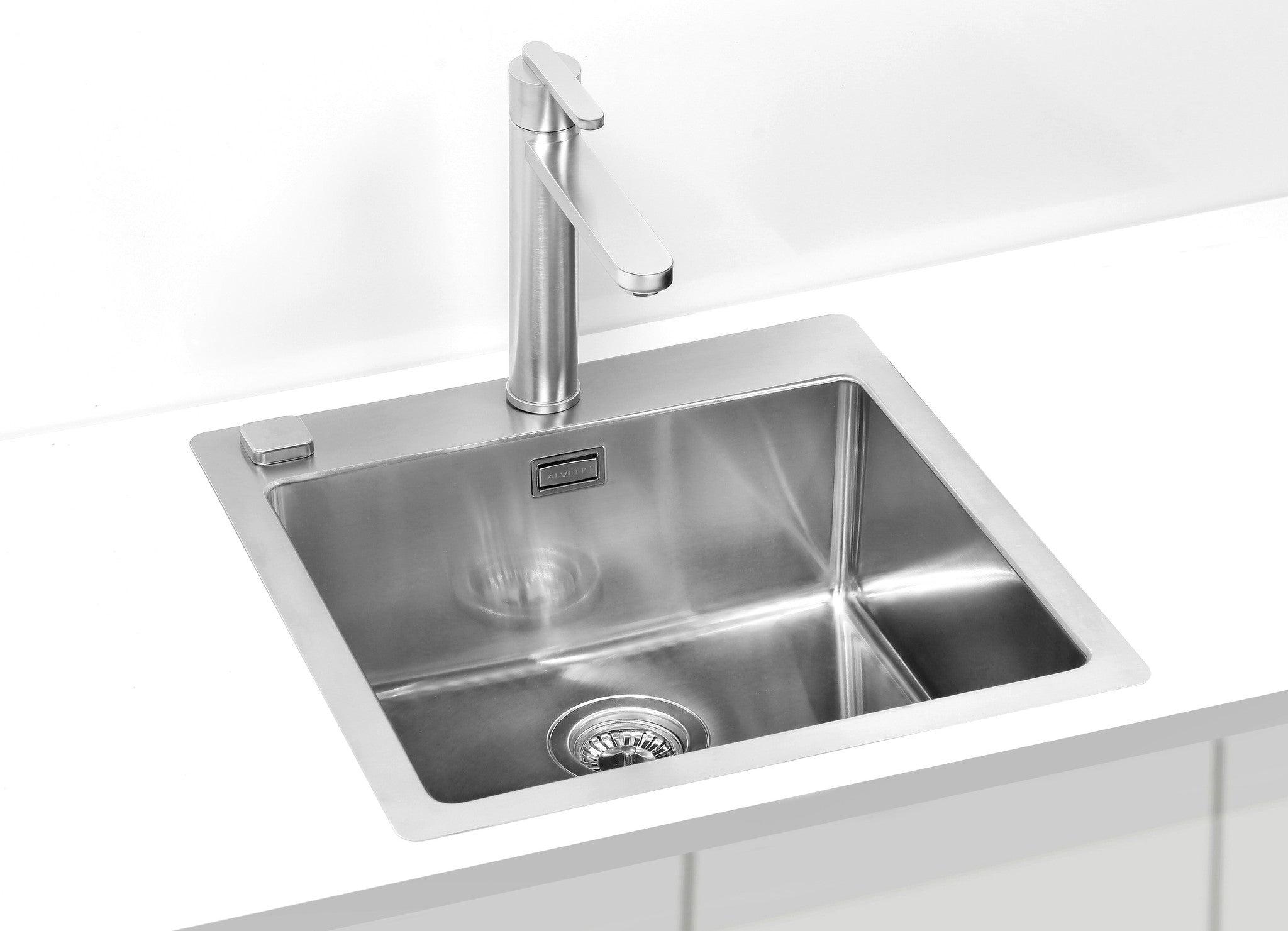 Alveus Pure 30, flush or flat-mount sink - Olif