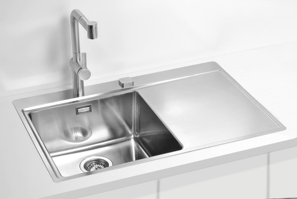 Alveus Pure 40, flush or flat-mount sink - Olif