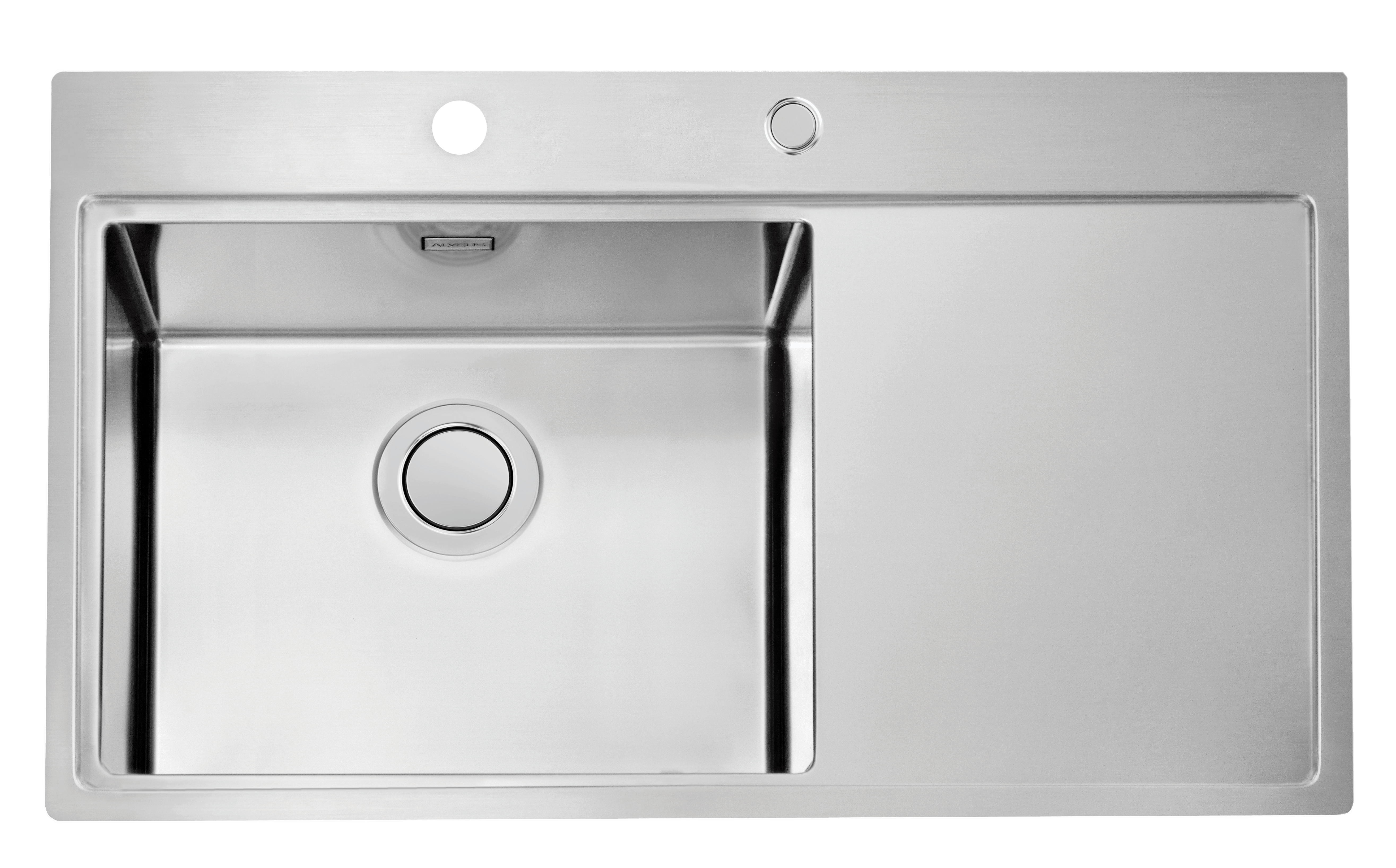 Alveus Pure 50, flush or flat-mount sink - Olif