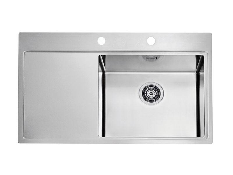 Alveus Pure 50, flush or flat-mount sink - Olif