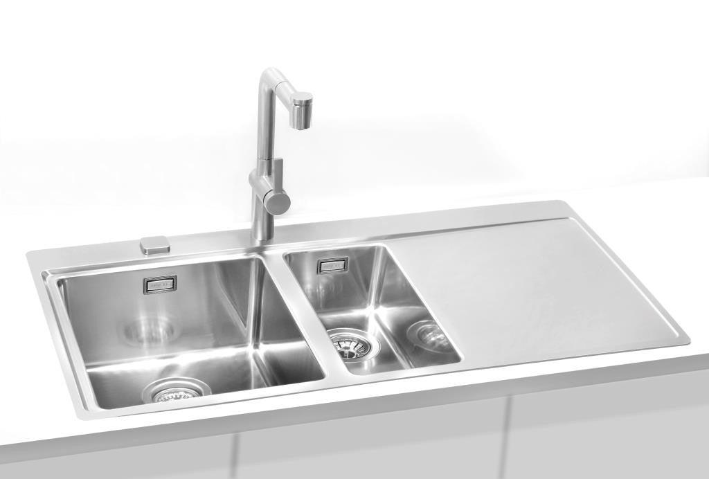 Alveus Pure 60, flush or flat-mount sink - Olif