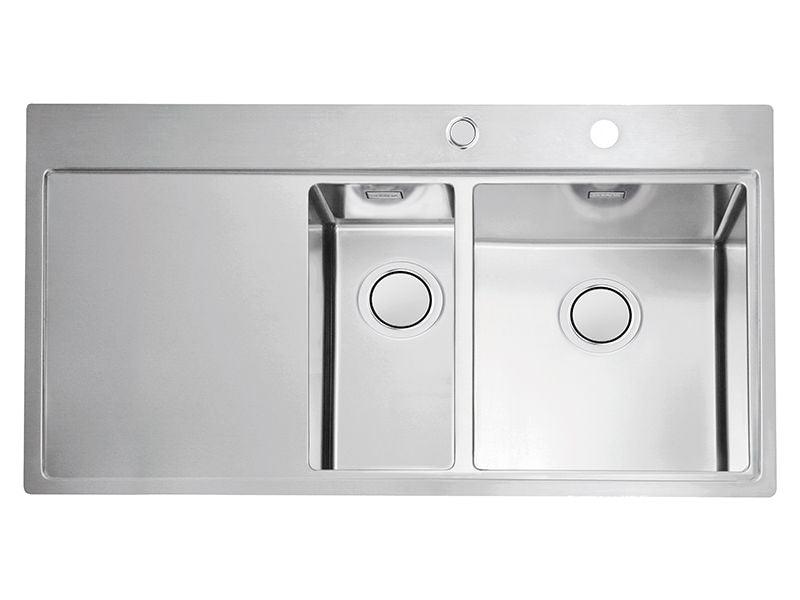 Alveus Pure 60, flush or flat-mount sink - Olif