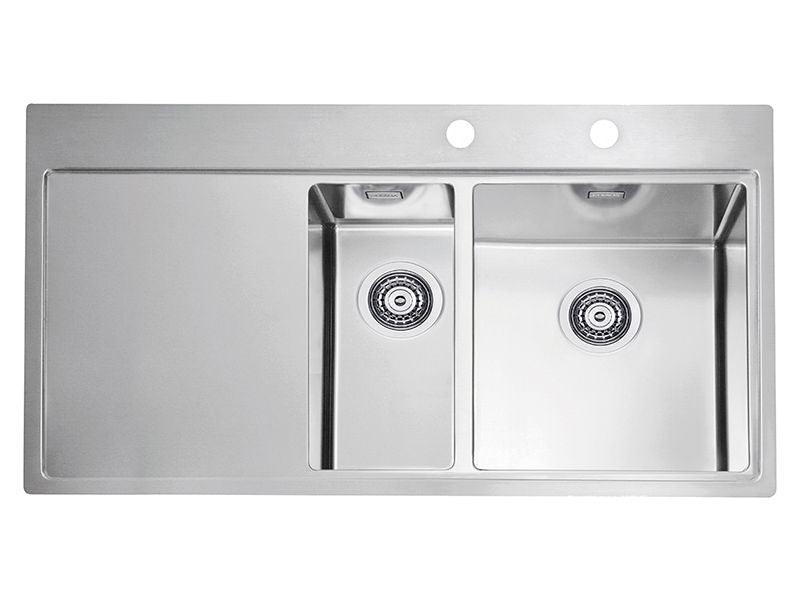 Alveus Pure 60, flush or flat-mount sink - Olif