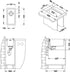 Alveus Quadrix 10, flush/ flat-mount or under-mount sink - Olif