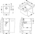 Alveus Quadrix 20, flush/ flat-mount or under-mount sink - Olif