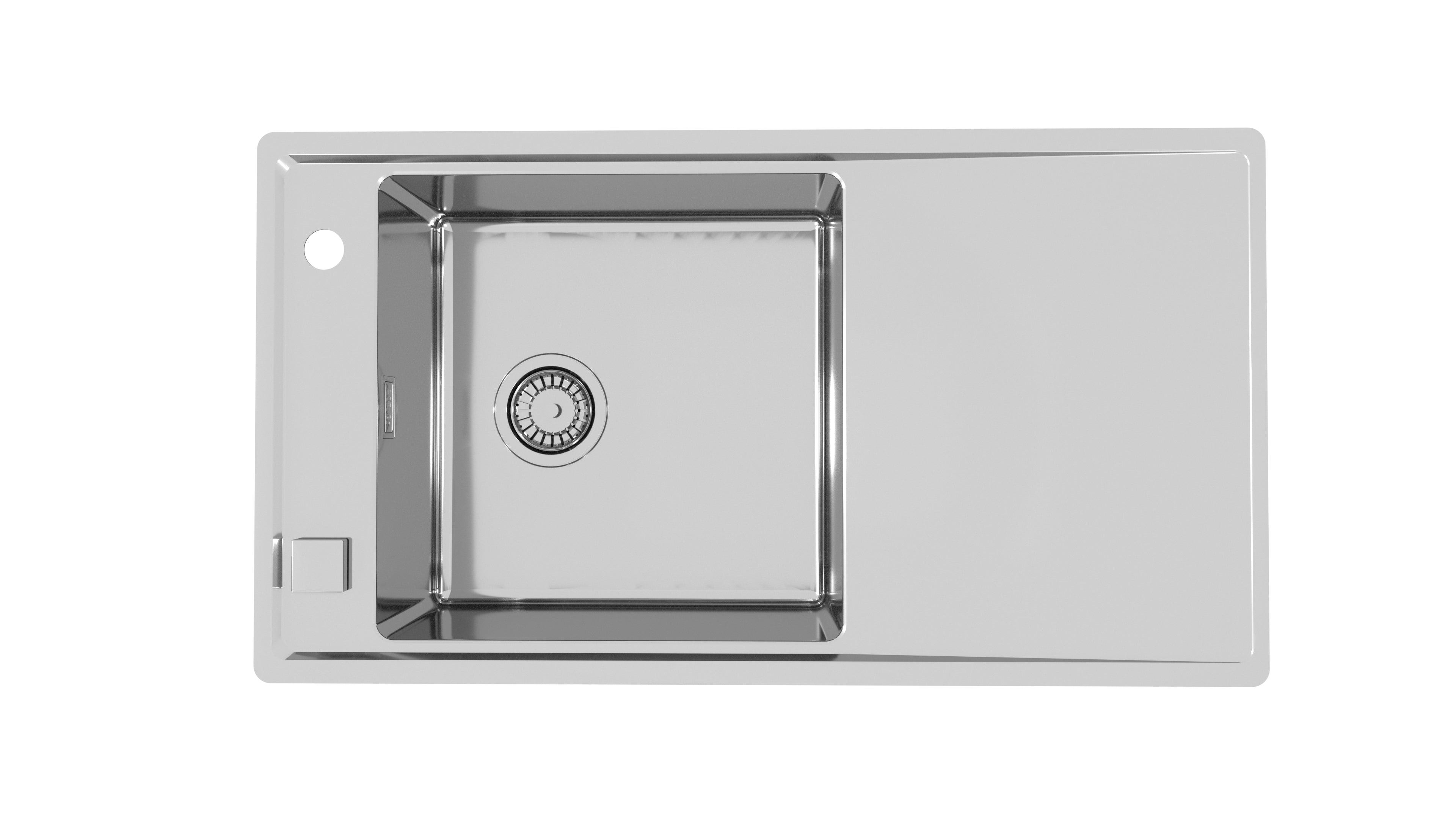 Alveus Stricto 20, Flush or Flat-mount sink - Olif
