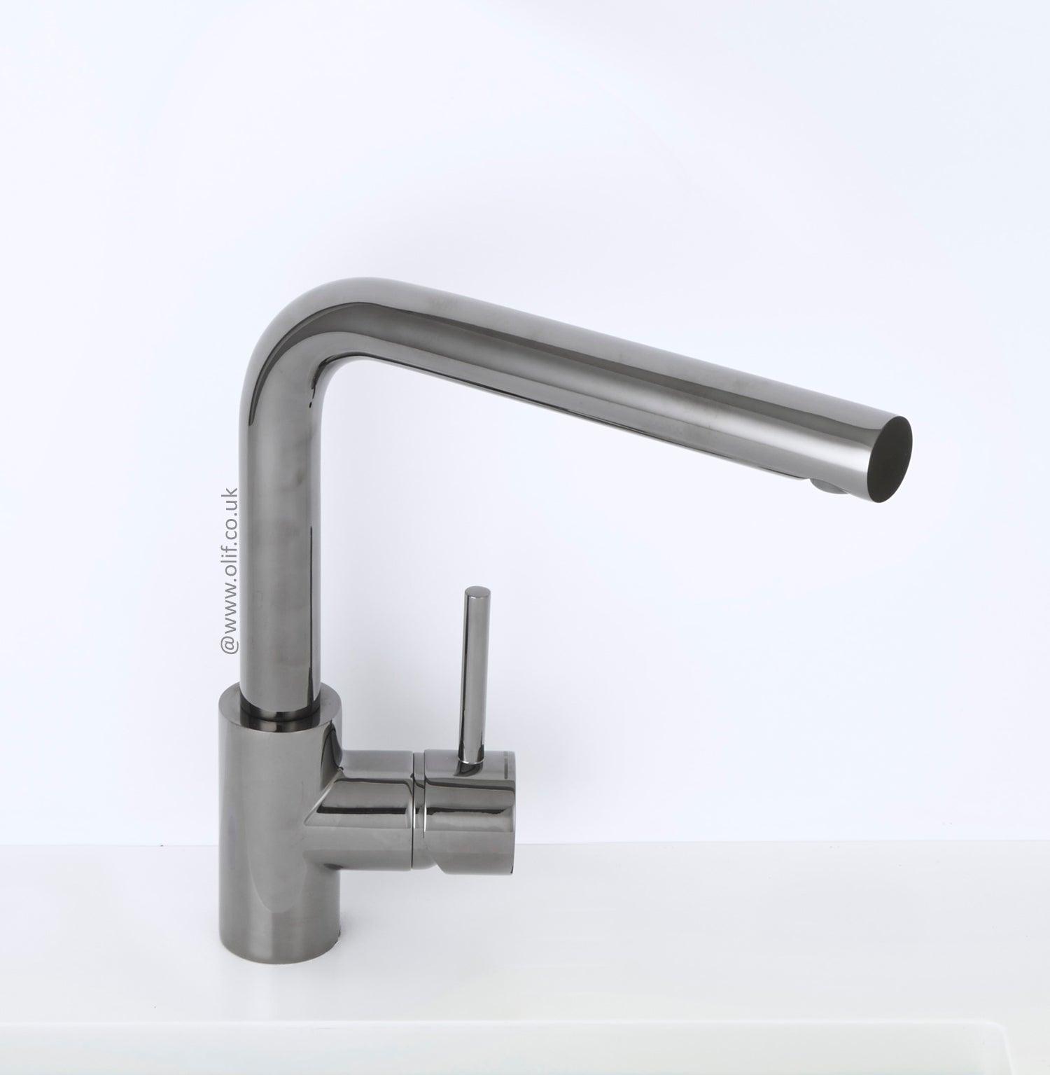 Alveus Toro Anthracite, kitchen mixer tap, Monarch collection - Olif