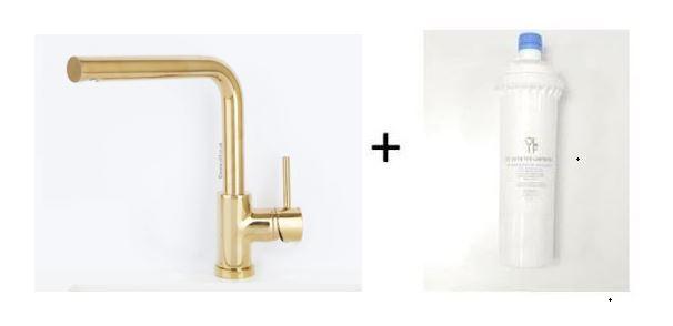 Alveus Toro Bronze, kitchen mixer tap, Monarch collection - Olif