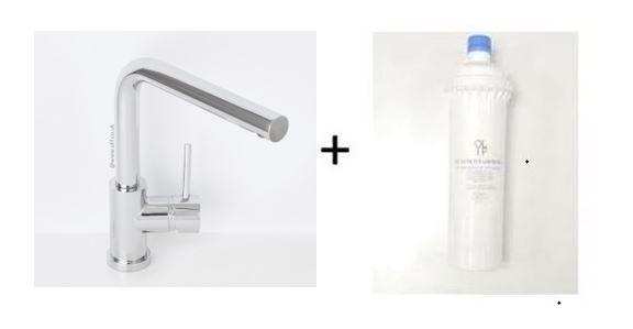 Alveus Toro Chrome, kitchen mixer tap - Olif