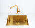 Alveus Toro Gold, kitchen mixer tap, Monarch collection - Olif