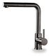 Artinox Athom Gun Metal pull out kitchen tap - Olif