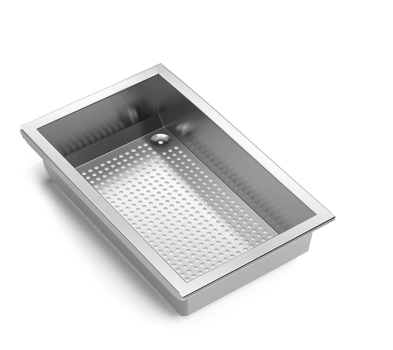 Insert Colander for washing foods , stainless steel | UK – Olif